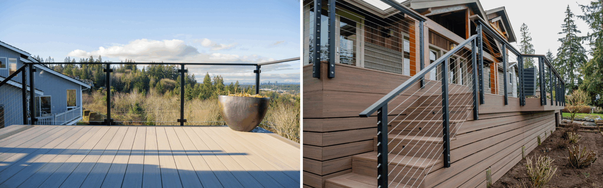 Maisy Railing | Modern Cable & Glass Railing Kits