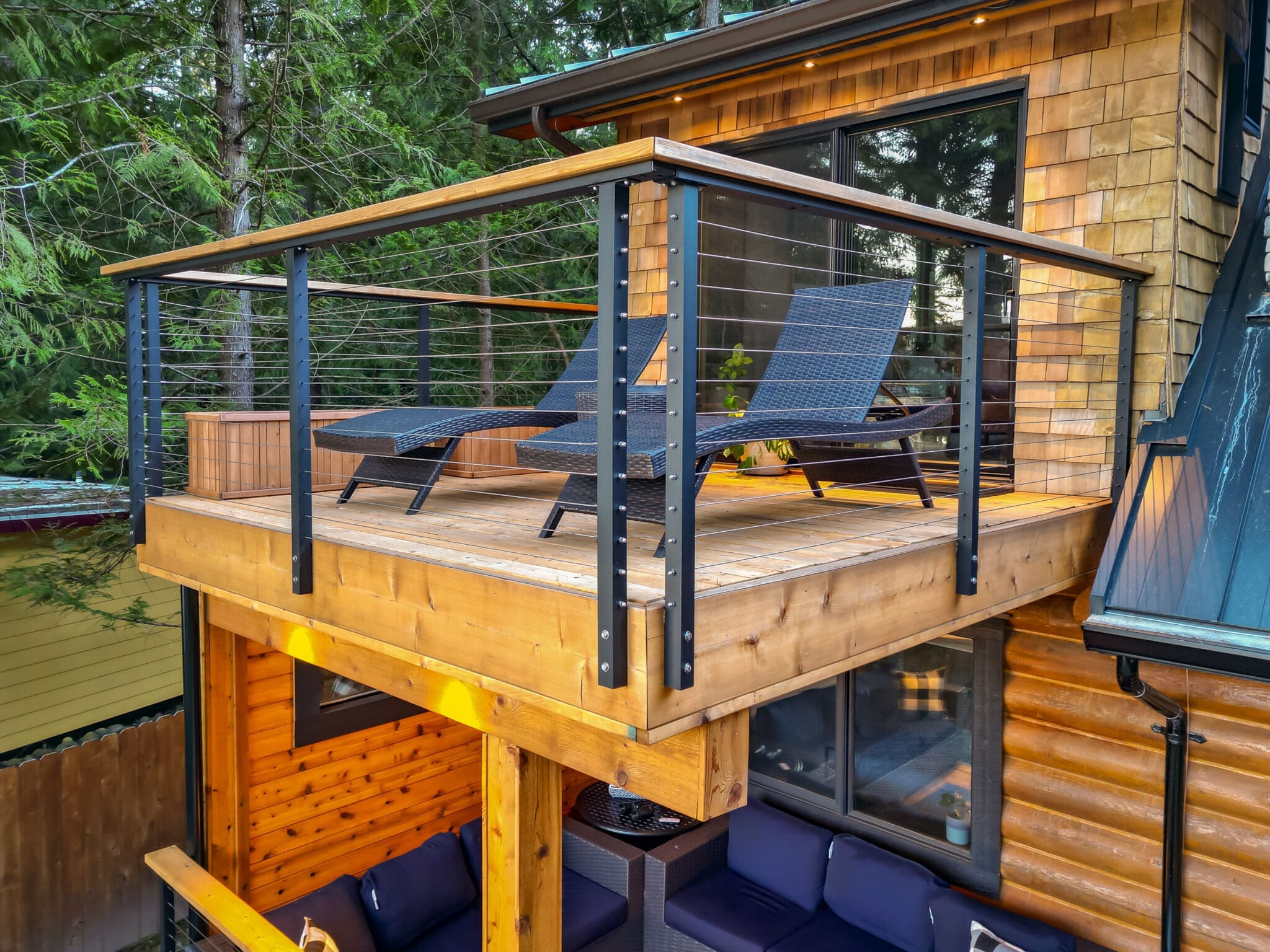 Framed Glass Railing | Durable, Modern, Code-Compliant