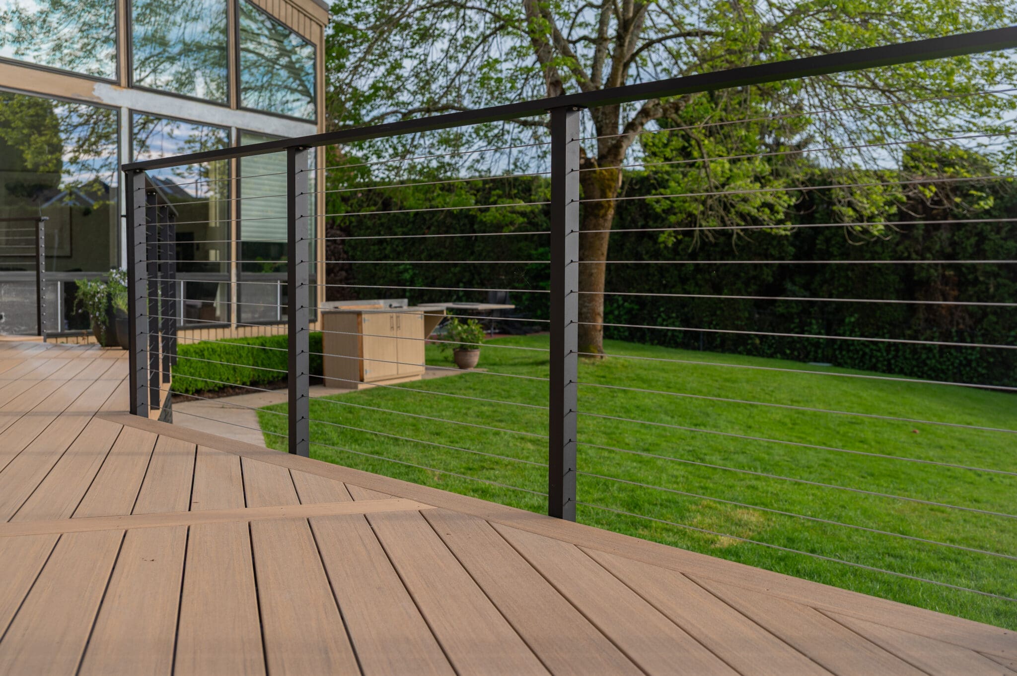 Framed Glass Railing | Durable, Modern, Code-Compliant
