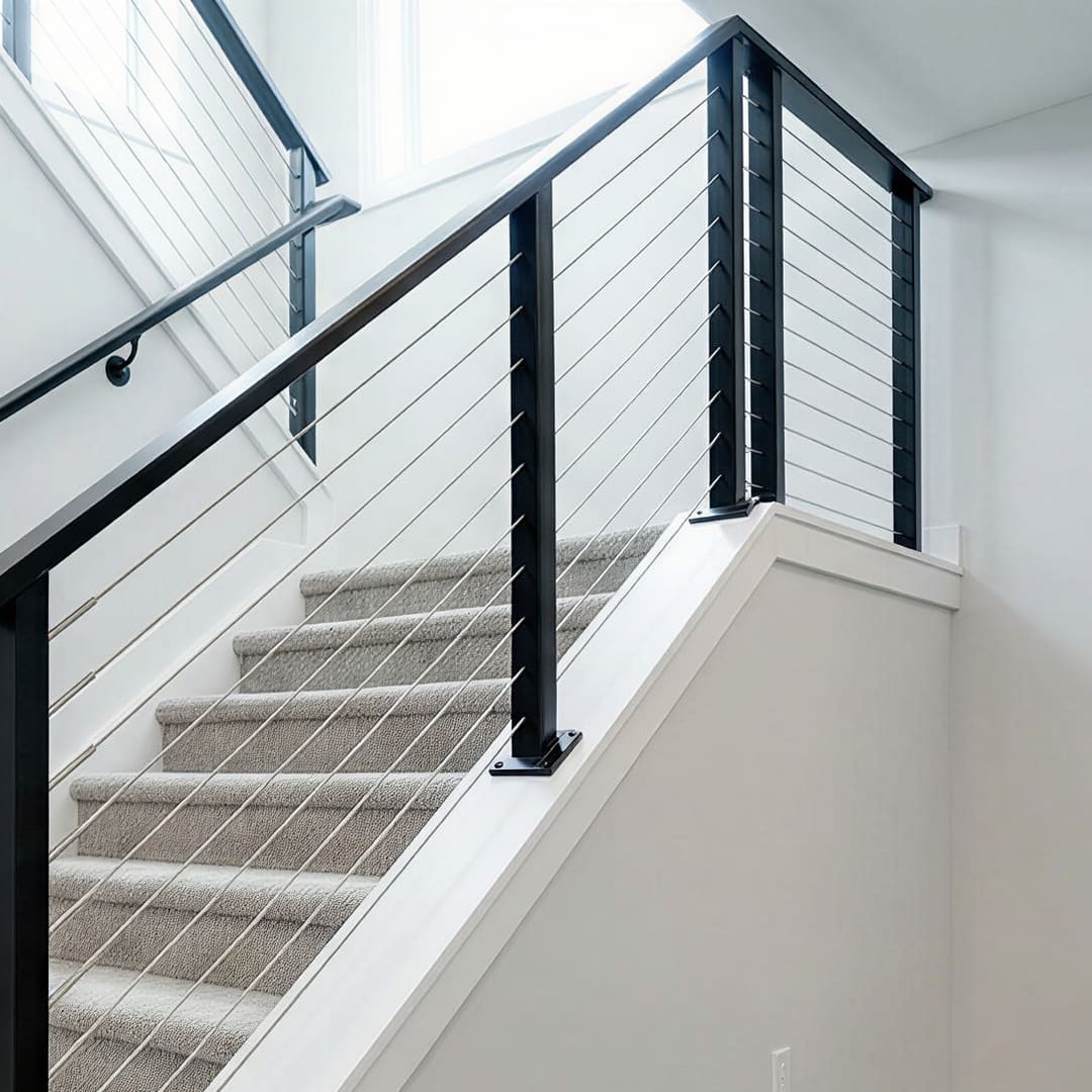 Interior Cable Railing - Maisy Railing